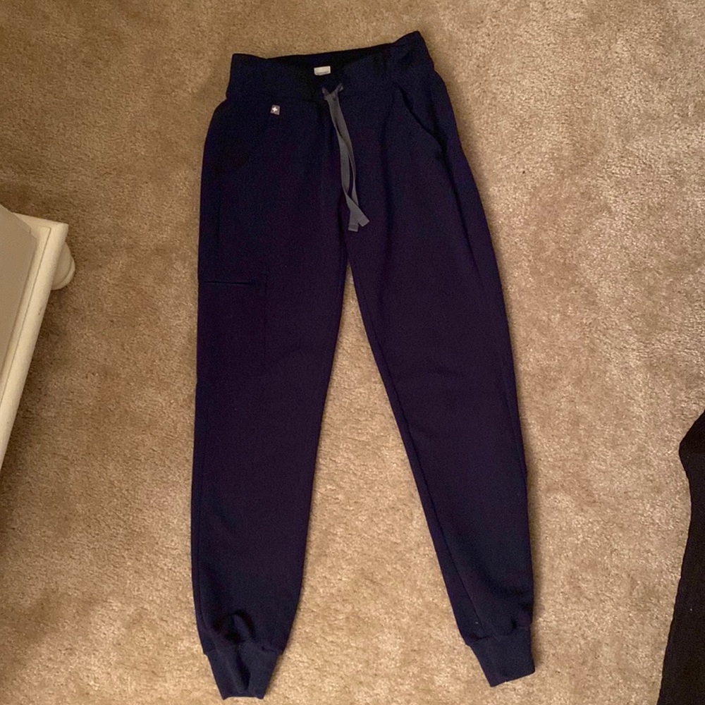 Figs Scrub Bottoms- XXS navy Zamora
